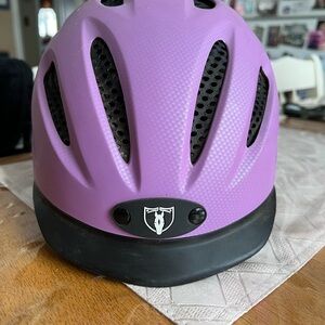 Purple and Black Tipperary Horse riding helmet size m 54-55cm